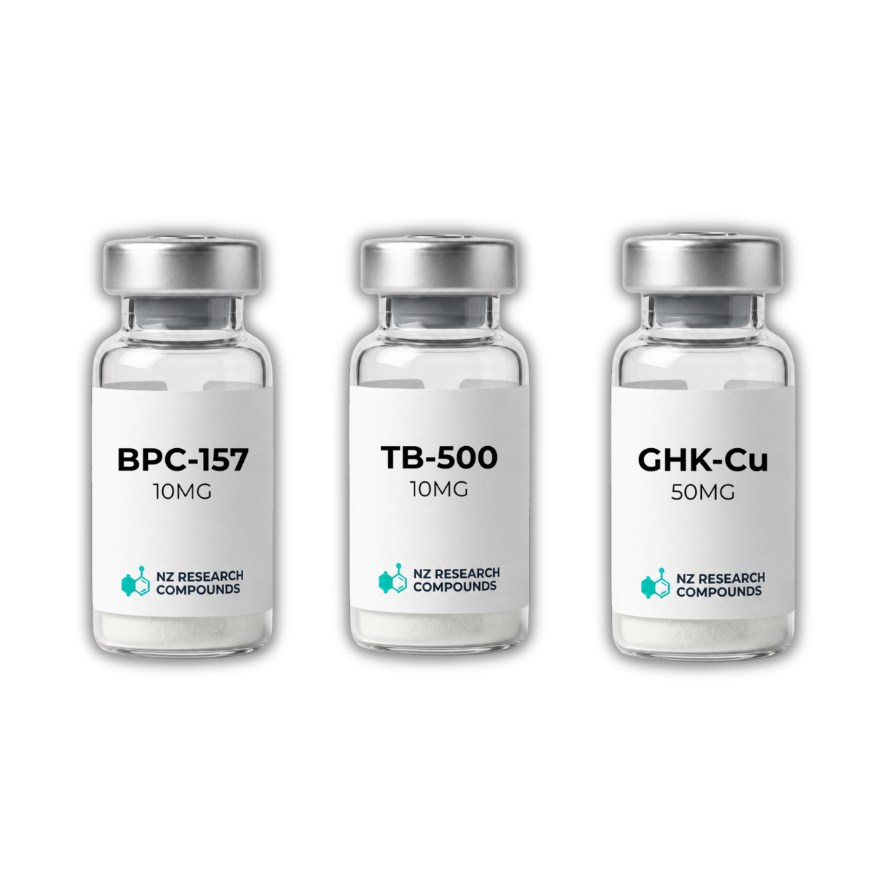 Glow Stack (BPC-157, TB-500, GHK-Cu)