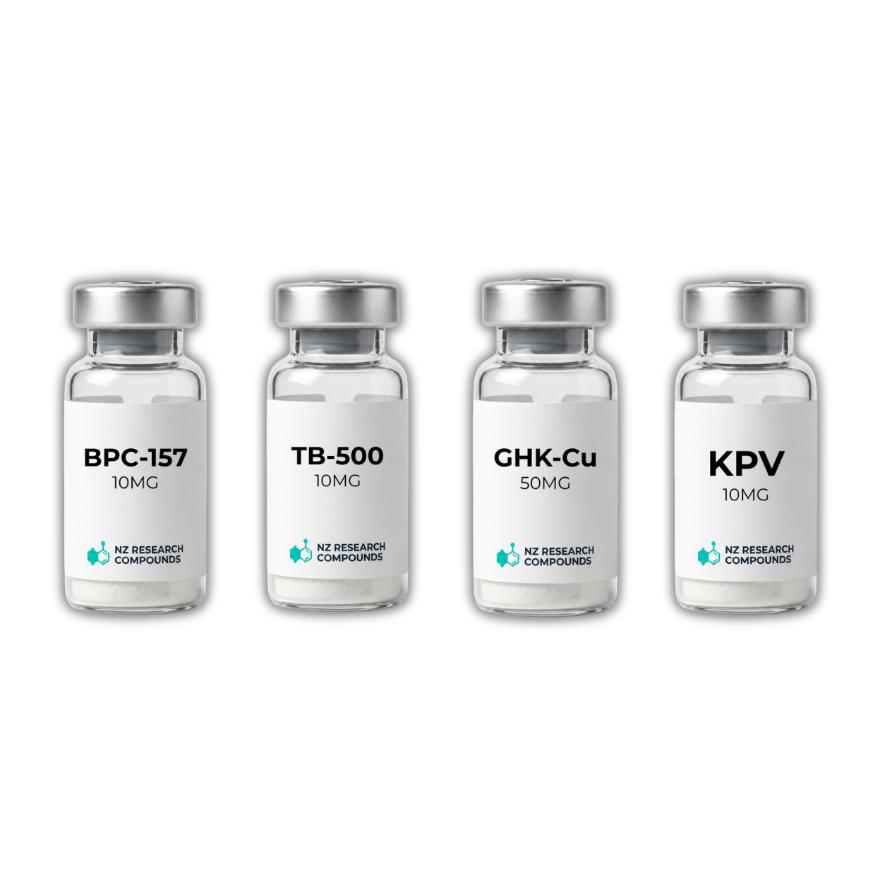 KLOW Stack (BPC-157, TB-500, GHK-Cu, KPV)